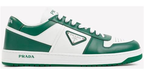 prada shoes green